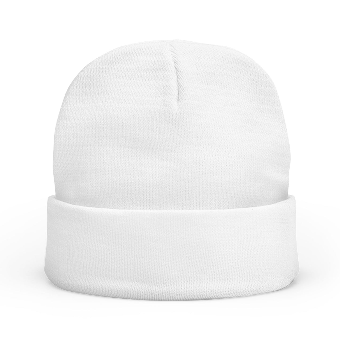 Embroidered Knit Beanie GenX | Cozy Winter Hat, Gift for Her, Unique Accessory, Outdoor Beanie, Fashionable Headwear