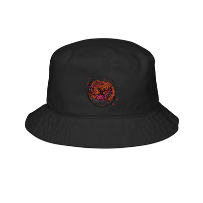 Bucket Hat, Wooden Cross Spoons and Blood Splatter