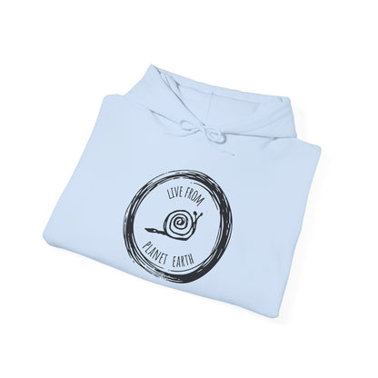 Live From Planet Earth Unisex Heavy Blend™ Hooded Sweatshirt