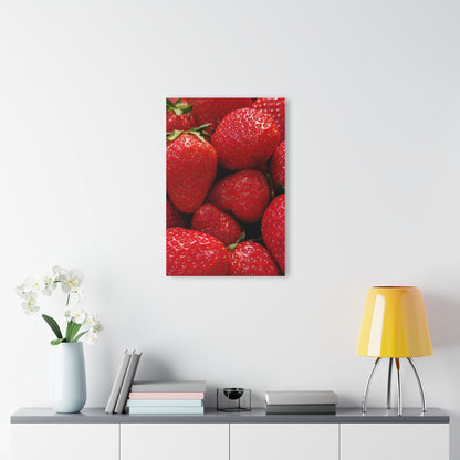 Fresh Strawberries - Acrylic Print (French Cleat Hanging) — Modern Urban Wall Art