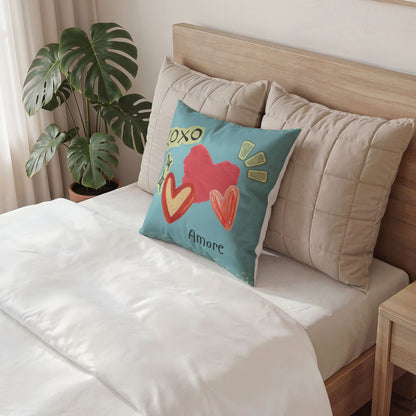 Amore Poly Velvet Pillow