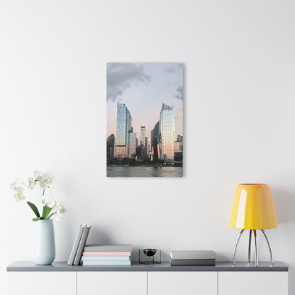 NYC Pink - Acrylic Print (French Cleat Hanging) — Modern Urban Wall Art