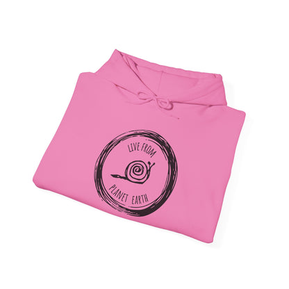 Live From Planet Earth Unisex Heavy Blend™ Hooded Sweatshirt