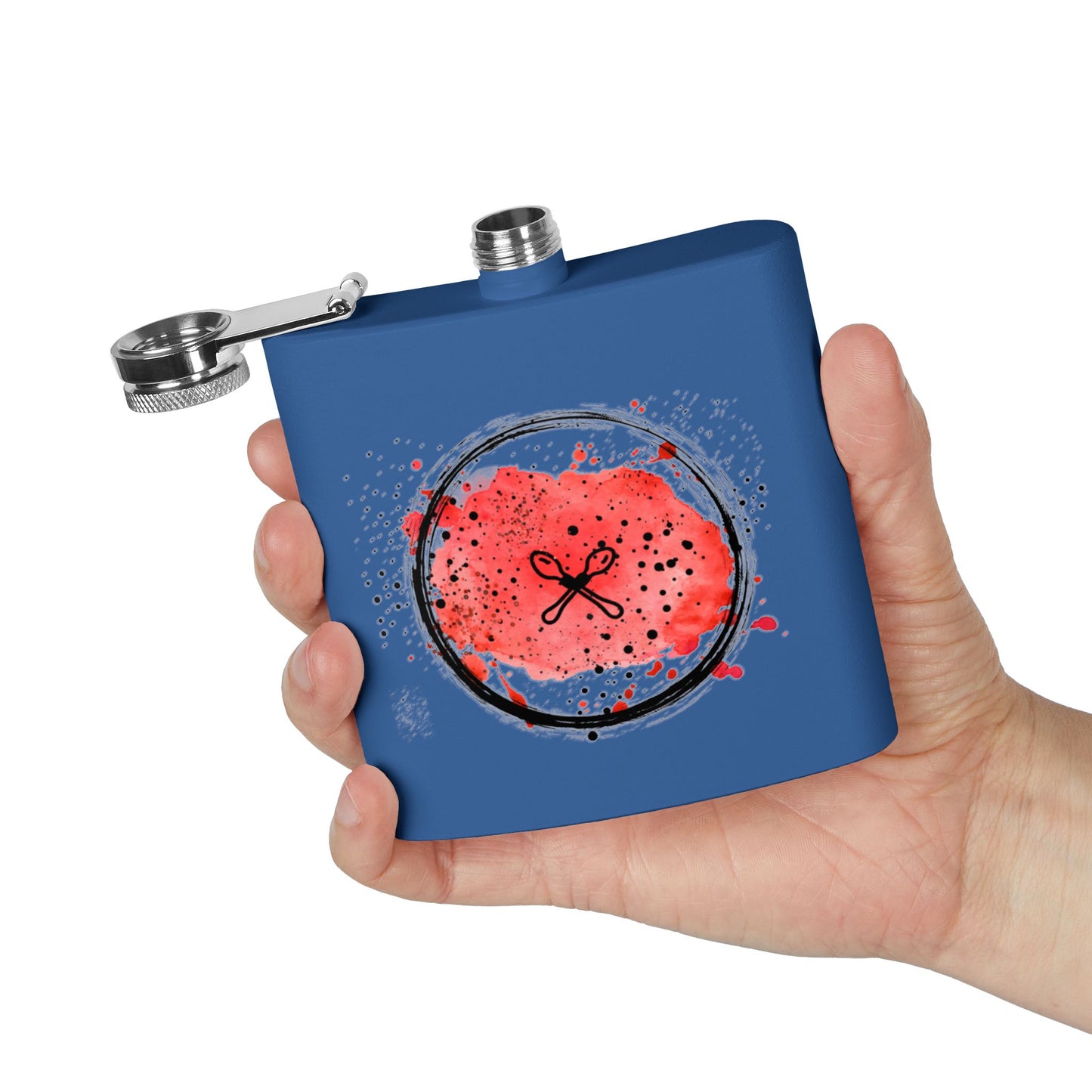 Get Your Drink On! stainless steel flask.
