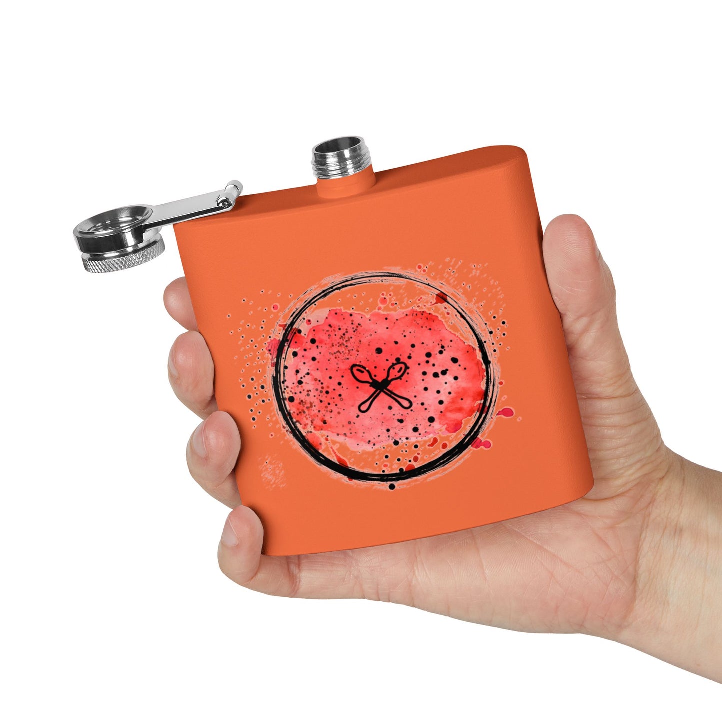 Get Your Drink On! stainless steel flask.