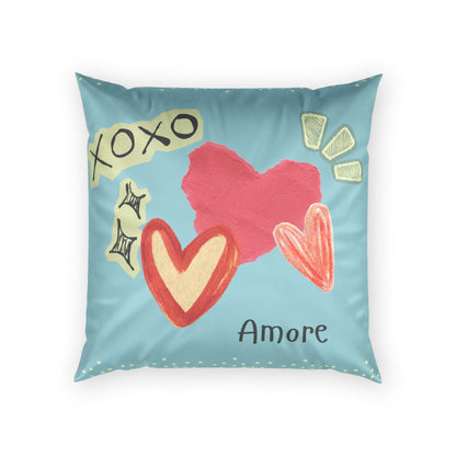 Amore Poly Velvet Pillow