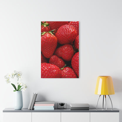 Fresh Strawberries - Acrylic Print (French Cleat Hanging) — Modern Urban Wall Art
