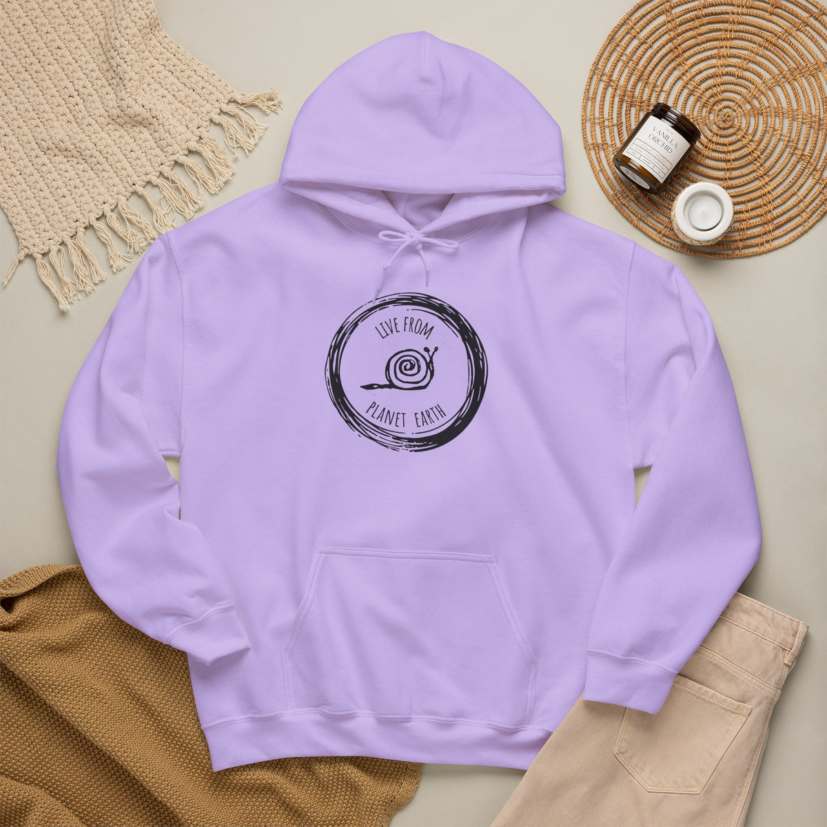 Live From Planet Earth Unisex Heavy Blend™ Hooded Sweatshirt