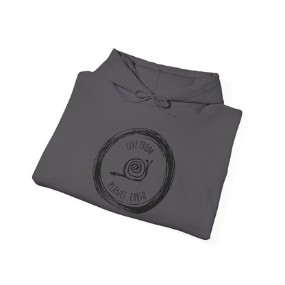 Live From Planet Earth Unisex Heavy Blend™ Hooded Sweatshirt