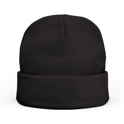 Embroidered Knit Beanie GenX | Cozy Winter Hat, Gift for Her, Unique Accessory, Outdoor Beanie, Fashionable Headwear