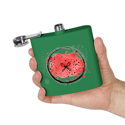 Get Your Drink On! stainless steel flask.