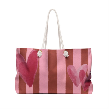 Amore Hearts Weekender Bag