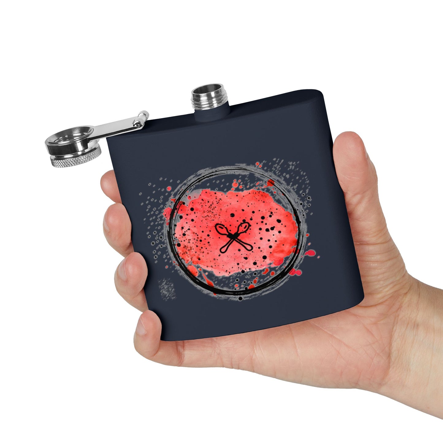 Get Your Drink On! stainless steel flask.