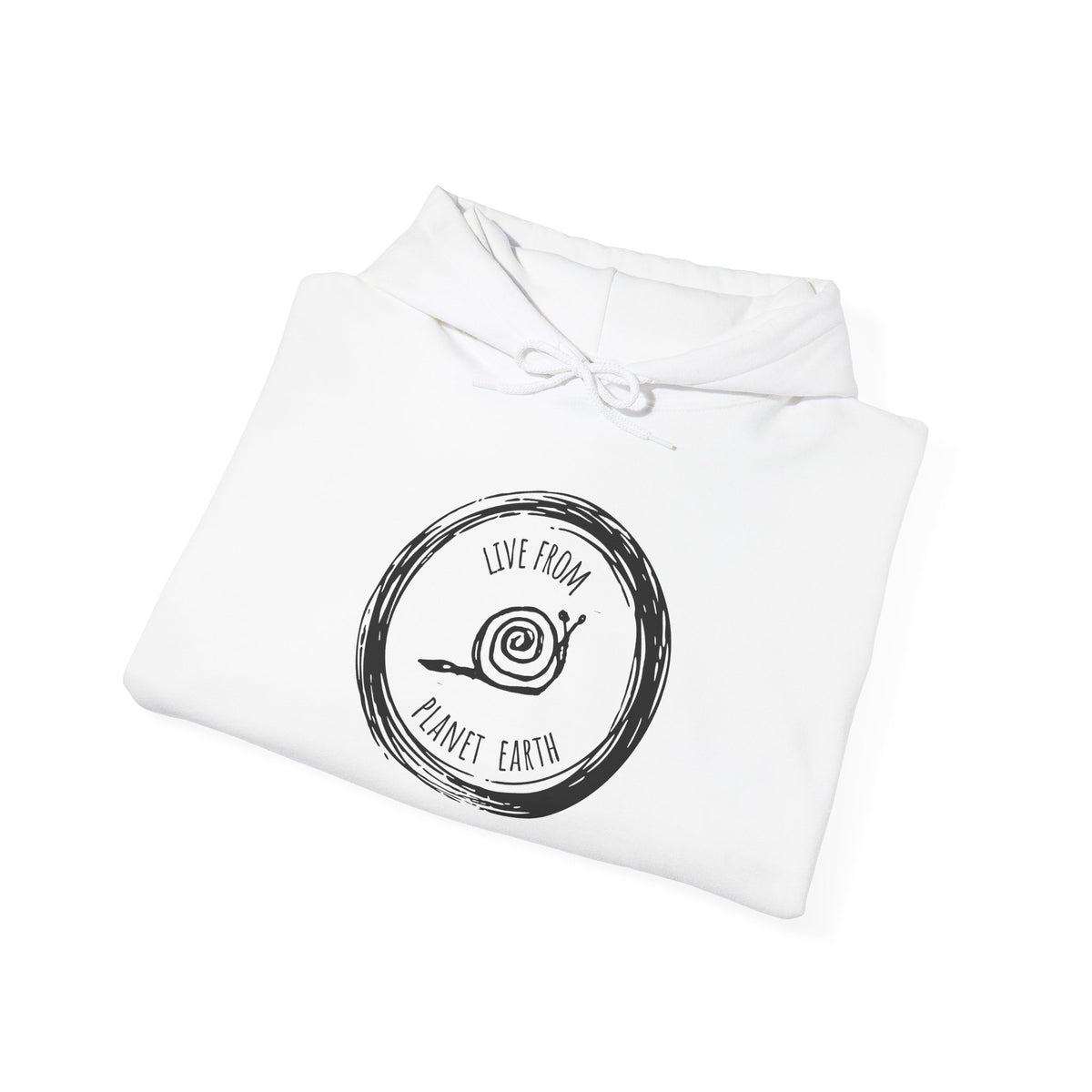 Live From Planet Earth Unisex Heavy Blend™ Hooded Sweatshirt