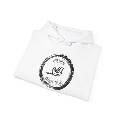 Live From Planet Earth Unisex Heavy Blend™ Hooded Sweatshirt