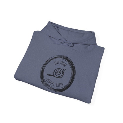 Live From Planet Earth Unisex Heavy Blend™ Hooded Sweatshirt