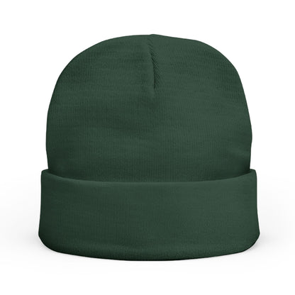 Embroidered Knit Beanie GenX | Cozy Winter Hat, Gift for Her, Unique Accessory, Outdoor Beanie, Fashionable Headwear
