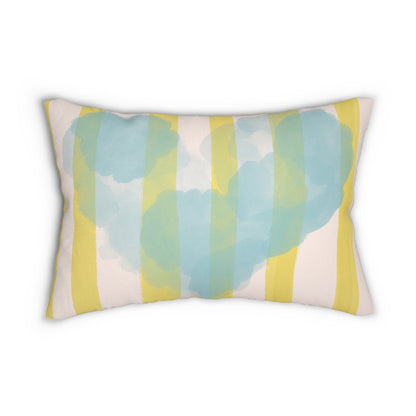 Amore Spun Polyester Lumbar Pillow