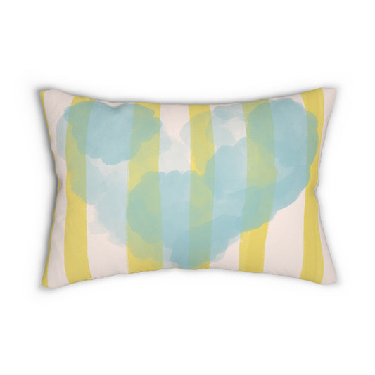 Amore Spun Polyester Lumbar Pillow