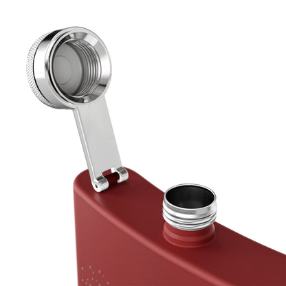 Get Your Drink On! stainless steel flask.