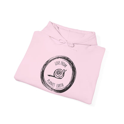 Live From Planet Earth Unisex Heavy Blend™ Hooded Sweatshirt