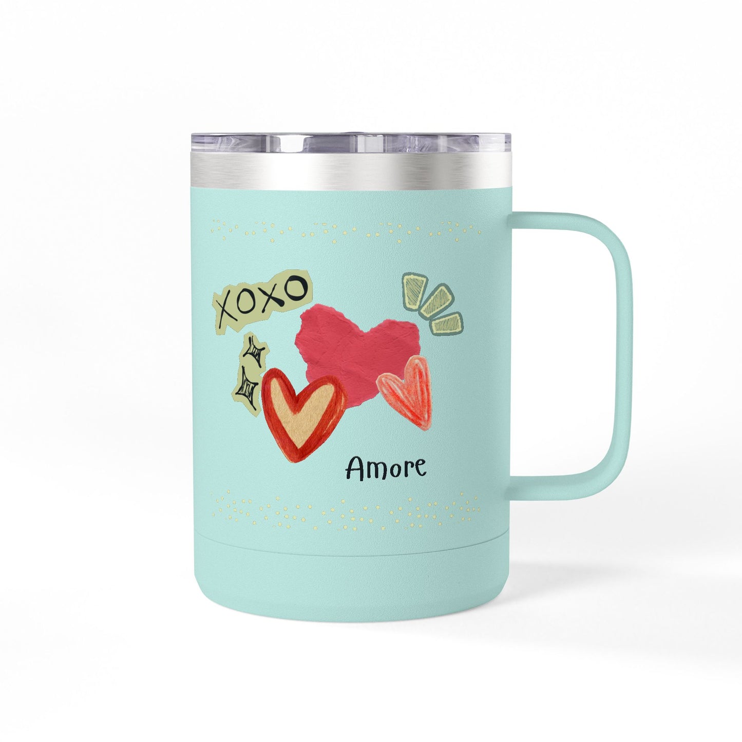 Amore for Lefties Insulated 15oz Coffee Mug