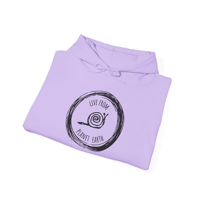 Live From Planet Earth Unisex Heavy Blend™ Hooded Sweatshirt