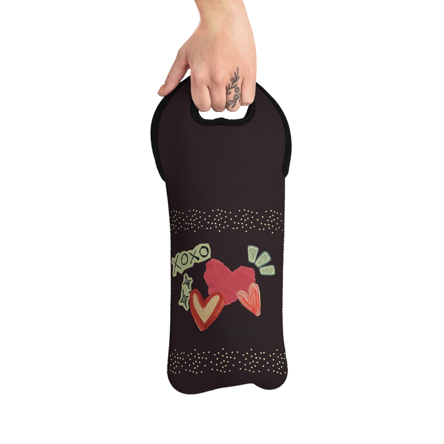 Amore Wine Tote Bag