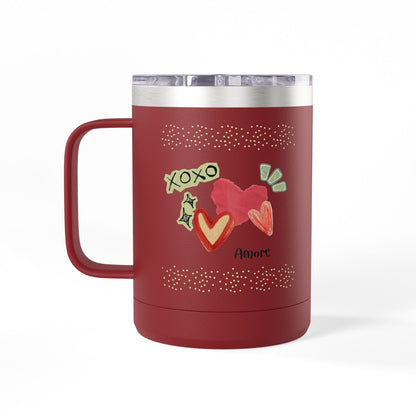 Amore 15oz Insulated Coffee Mug