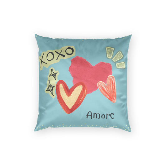 Amore Poly Velvet Pillow