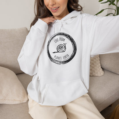 Live From Planet Earth Unisex Heavy Blend™ Hooded Sweatshirt
