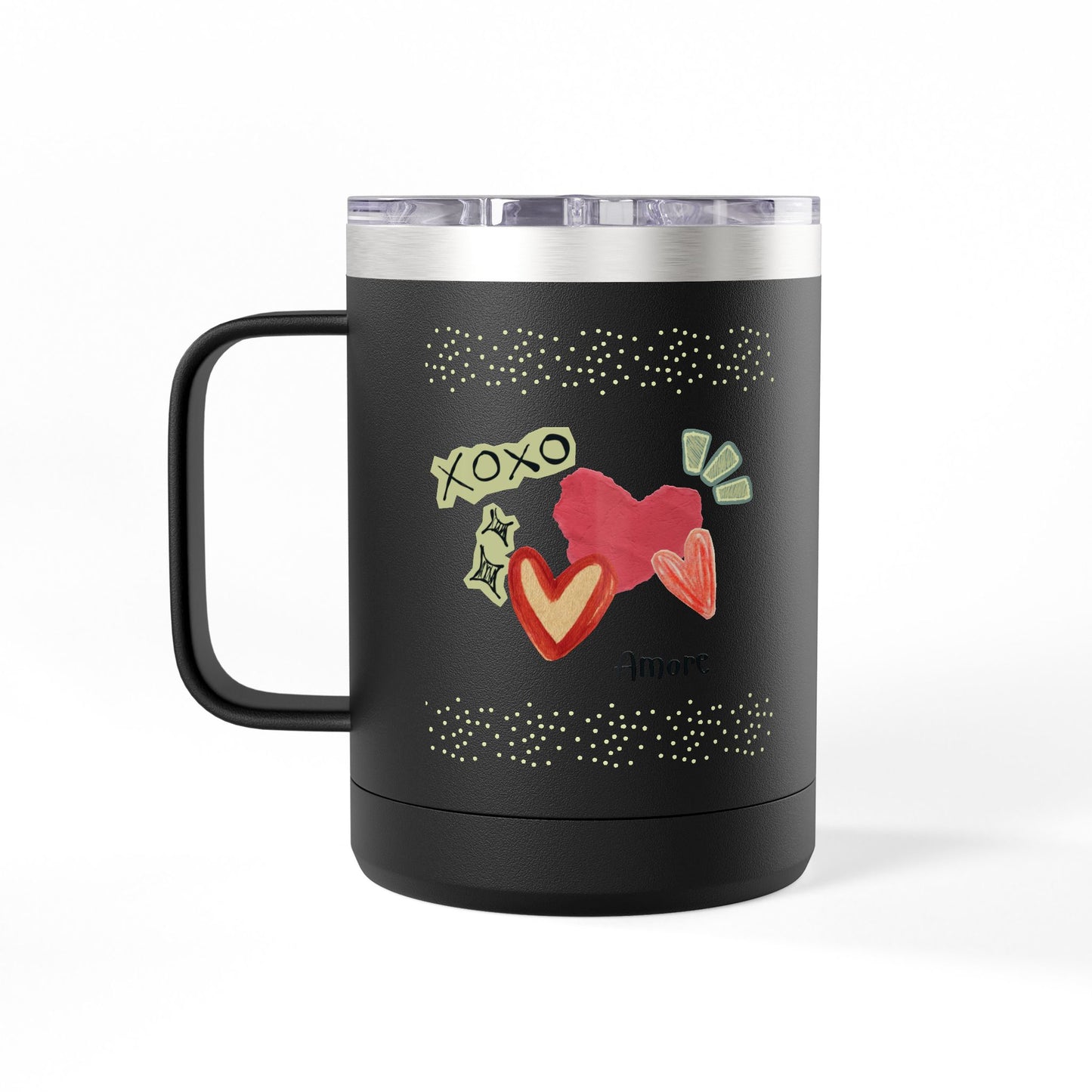 Amore 15oz Insulated Coffee Mug