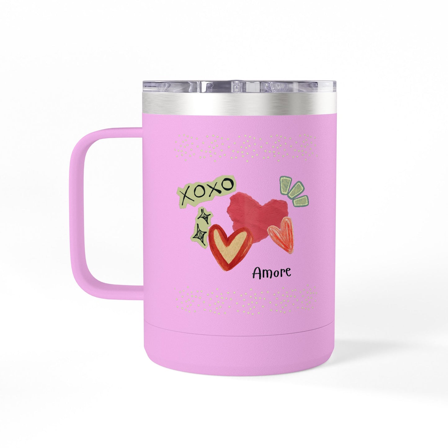 Amore 15oz Insulated Coffee Mug