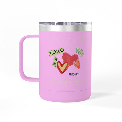 Amore 15oz Insulated Coffee Mug